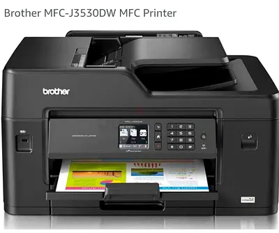 Brother MFC-J3530DW MFC Printer(used once like new) with free remaing of A3 paper pack