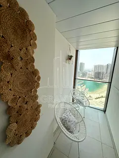Fully Furnished 2BR Apt with Balcony | Overlooking the Reem Canal