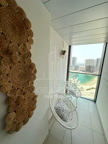 Fully Furnished 2BR Apt with Balcony | Overlooking the Reem Canal