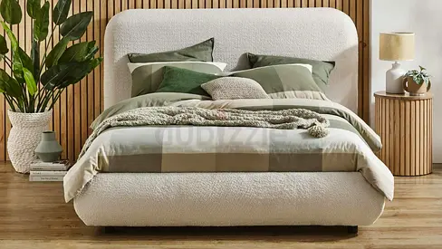 Modern Velvet Bed Frame - Custom Sizes Available