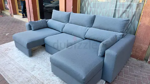 Ikea eskilstuna L shape sofa under storage