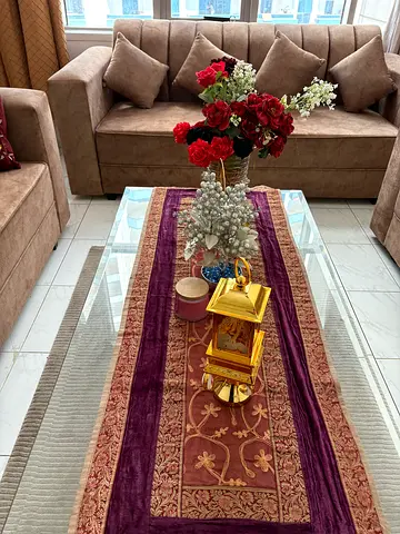 Beautiful glass table