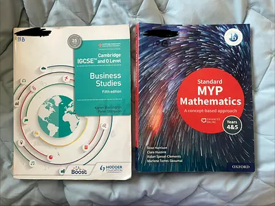 IB MYP Textbooks for sale | Math and Business
