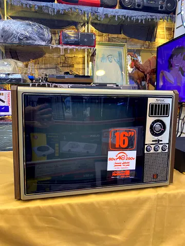 national tv wooden تلفيزيون ناشيونال