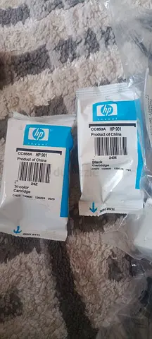 HP 4500 Original Ink Cartridges - Black  Tri-color (Sealed) brand new