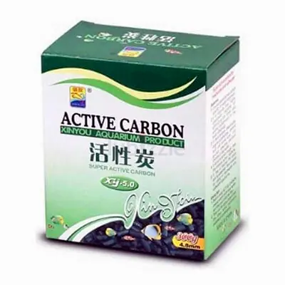 Aquarium Active Carbon Filter Media | Removes Odor  Toxins | Crystal Clear Water