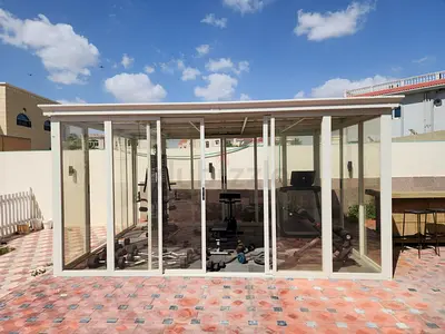 glass Partation aluminum door