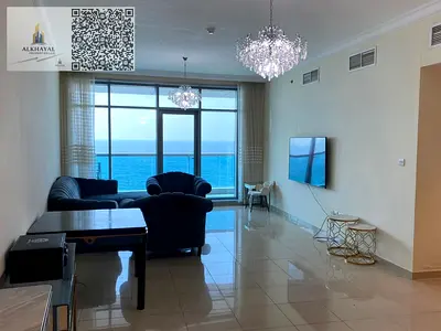 Two-bedroom apartment for monthly rent in Corniche Residences 🏢✨