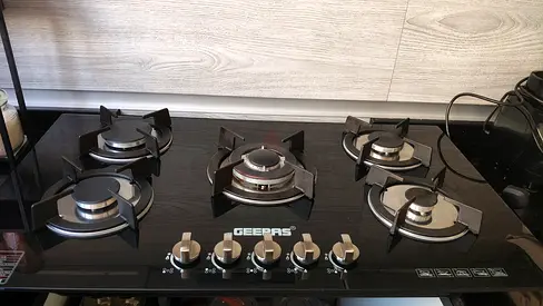Geepas 5-Burner Gas Stove
