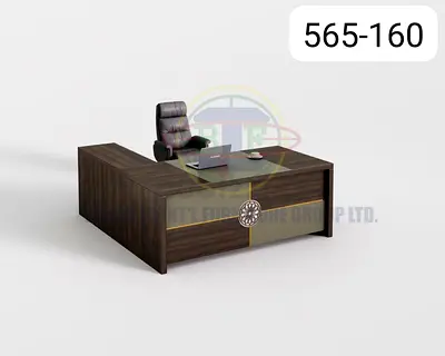 Elegant Executive Desk with Modern Design