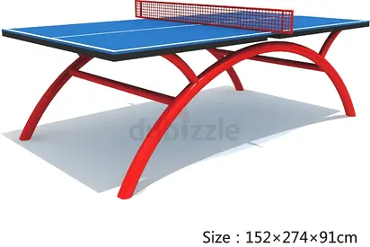 table tennis (ping pong) table - 152 x 274 x 91 cm, sturdy frame