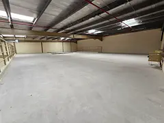 First occupancy unit for annual rent in Al Jurf 3 – 3,000 sq ft with mezzanine, 2 bathrooms, high-