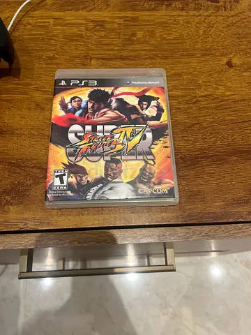 PS3 game super street fighter IV