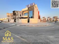 🏡 Luxury Corner Villa for Sale in Al Helio 2 – Ajman | Stone Facade | Prime Location