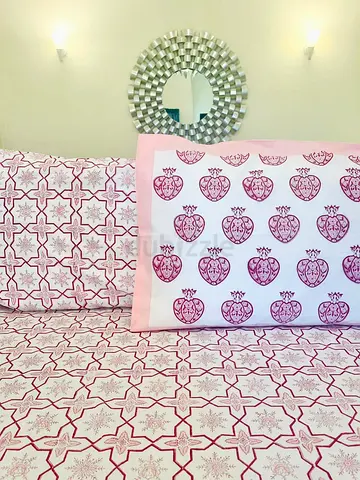 Beautiful Hand Blocked Jaipuri Quilts, Dohars, Bedspreads  Bedsheets