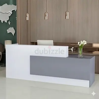 Modern Minimalist Reception Desk