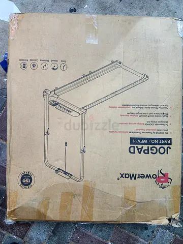 PowerMax JogPad compact folding treadmill - in original box