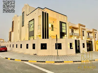 فيلا زاوية مع رووف مكيف مركزي السعر شامل رسوم التسجيل و التمليك. تملك حر