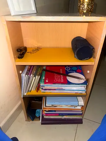Bookshelf + study table brand new