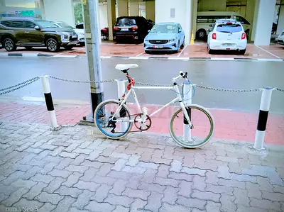 Mini velo cycle white