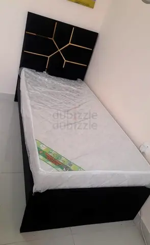 Single size Bed with mattress 90x190cm.  Same day delivery available