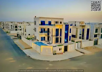 امتلك فيلا احلامك في قلب عجمان بجوار الخدمات شامل رسوم التسجيل والمكيفات والفرش