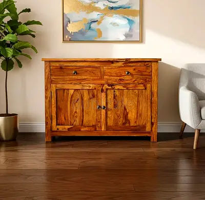 marina home solid wood sideboard