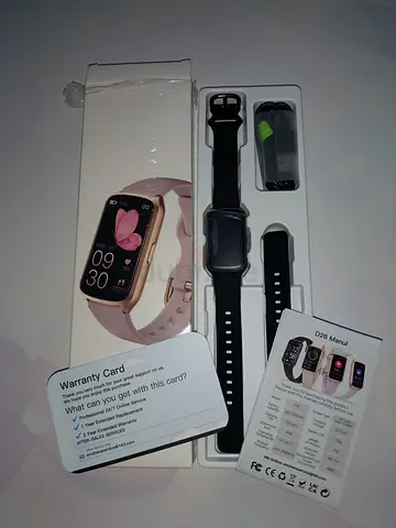 Brand New smartwatch with spare strap boxed including Warranty