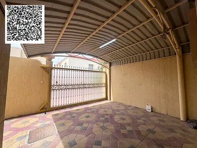 فيلا للايجار بعجمان منطقه المويهات 1,سكني تجاري .كورنر زاويه شارعين قار.مكونه من ارضي وأول وروف مكونه من 8غرف نوم مجلس وصاله غرفه خادمه.عدد 2 مطبخ