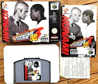 International Superstar Soccer 98 Nintendo 64 PAL