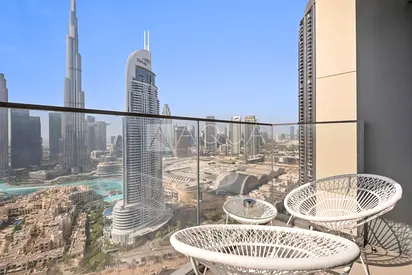 Burj Khalifa &amp; Fountain View | Furnished | Near Dubai Mall