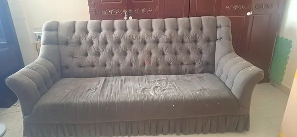 Sofa selling low price, neat and clean