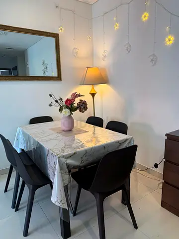 IKEA Dining Table with 6 Chairs – Good Condition