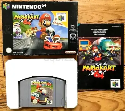 Mario Kart 64 ~ Nintendo 64 N64 PAL