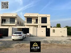 For sale: Villa in Al Rawda area, Ajman - first occupancy (two floors + roof) - prime location next