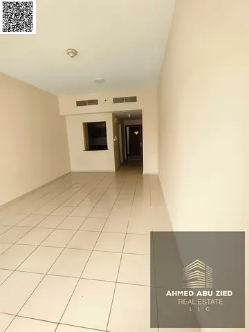 Largest and most luxurious 1-bedroom apartment with a living room for annual rent in Al Rashidiya 3 with excellent finishing. Master bedroom Large k