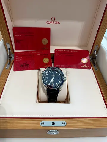 Omga seamaster plant ocean blue dial full set 2024 model