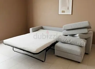 Vimle Light grey pull-out sofa bed (fold-out sleeper)
