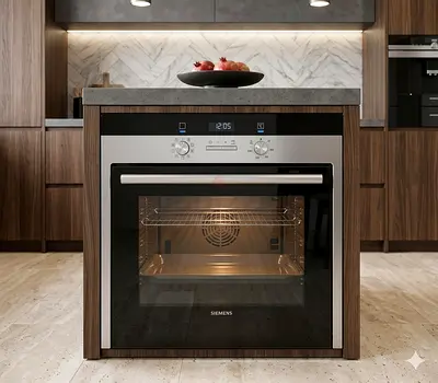 Siemens built-in electric oven - stainless steel, fully working integrated 60cm BY BNM