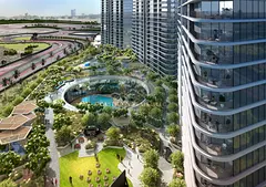 Stunning 3BR Apartment with 180° Community &amp; Skyline Views | Sobha Solis