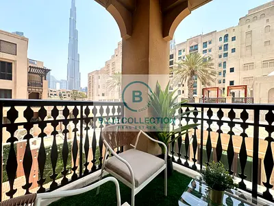 Fully furnished | Large Balcony | Burj Khalifa View