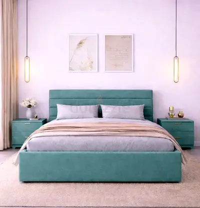 Brand New Queen size bed storage bed  Queen bed including medical mattress good quality