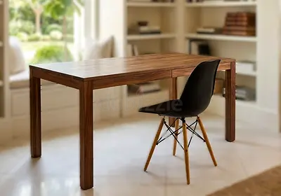 west elm wooden desk with Drawers W140 x D80 x H72 cm