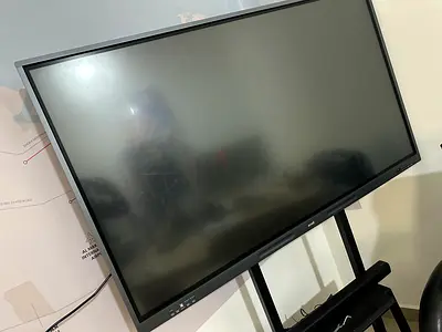 Smart Display Monitor with Interactive Features, touch and 4k display, support all connections, New.