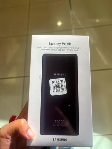 Sealed Samsung 20,000 mAh Battery Pack (Power Bank) - Unused