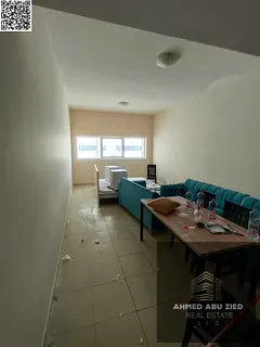 Largest and most beautiful studio apartment for annual rent in Ajman One Towers - Excellent studio s