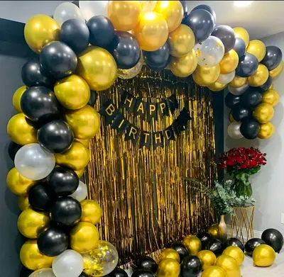 Balloons decorations services Available