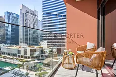 Sleek Studio with Stunning Canal Views in Business Bay | Ideal for Mid - Term, Monthly &amp; Weekely