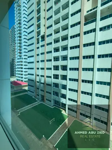 Spacious Studio for Annual Rent in Ajman One Towers, Luxury Finishing, Free Parking, AED 26K, 4 Payments, AED 3000 Deposit.