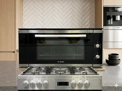 BOSCH electric oven built-in 90cm integrated  BY BNM